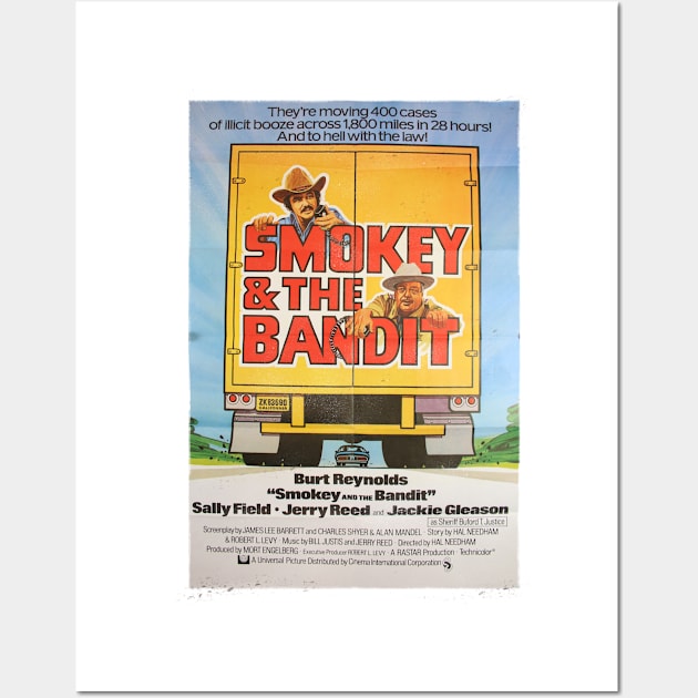 Smokey and the bandit Wall Art by Guncha Kumar